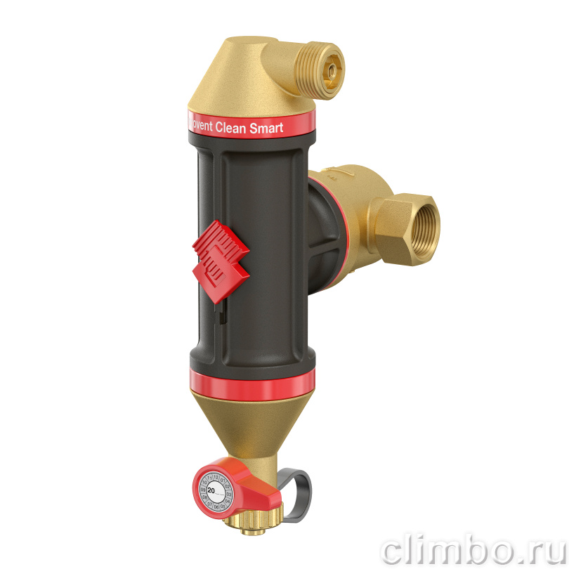 Сепаратор воздуха и шлама Flamcovent Clean Smart 1 1/4" — фото товара