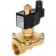 Клапан соленоидный (электромагнитный) STOUT прямого действия НО 24В G1 — фото, детали конструкции