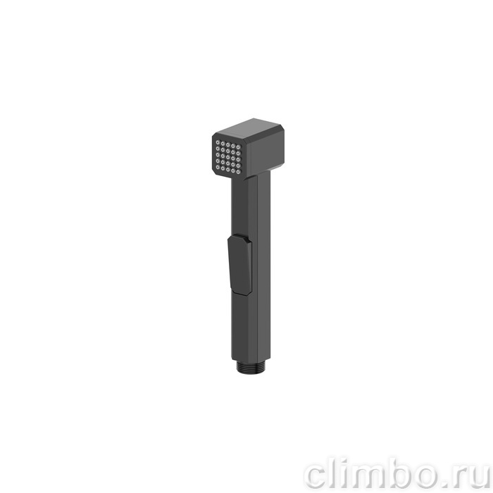 Гигиеническая лейка, черная матовая, Аксес (Axes), IDDIS, AXE1F1Bi20 — фото, детали конструкции