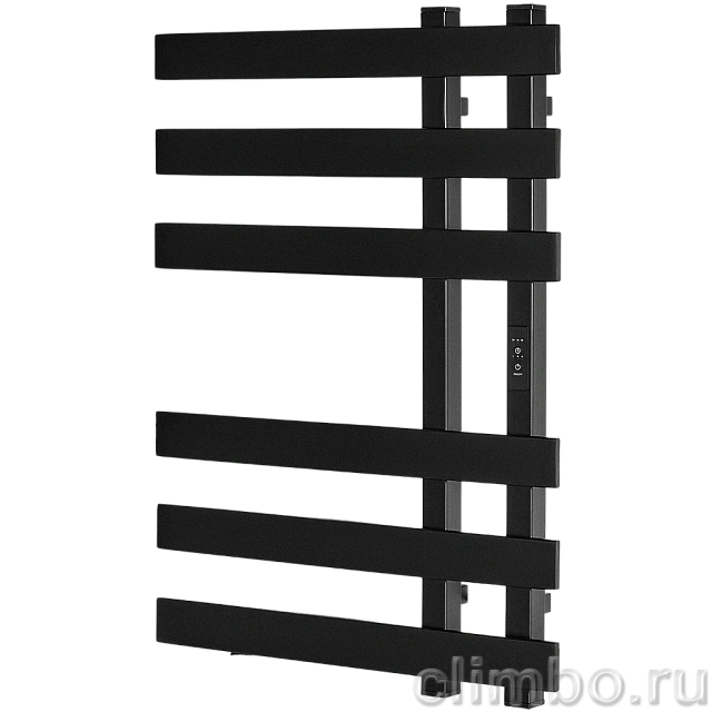Полотенцесушитель STOUT электрический NEOSOUL quadro 70*50 Черный матовый — фото, детали конструкции
