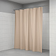 P01PE24i11, Штора для ванной, 200x240 см, полиэтилен (PE), бежевый, ID — фото, детали конструкции