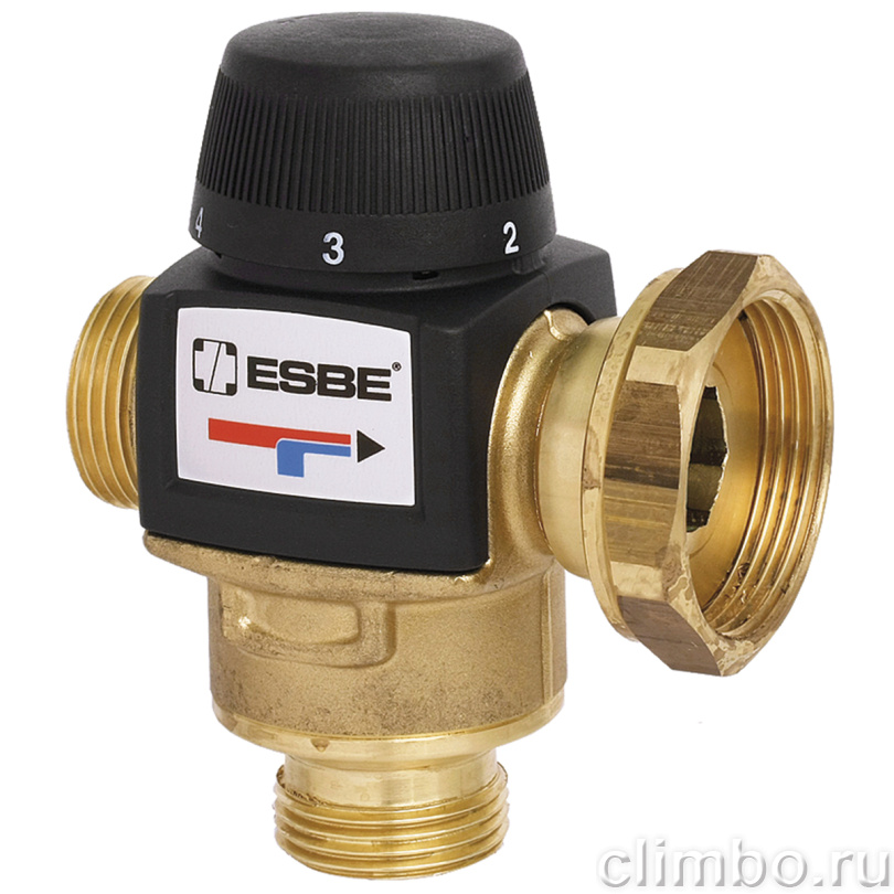 Клапан термостатический ESBE VTA577 (20-55°C) ГН 1"1/2 — фото товара
