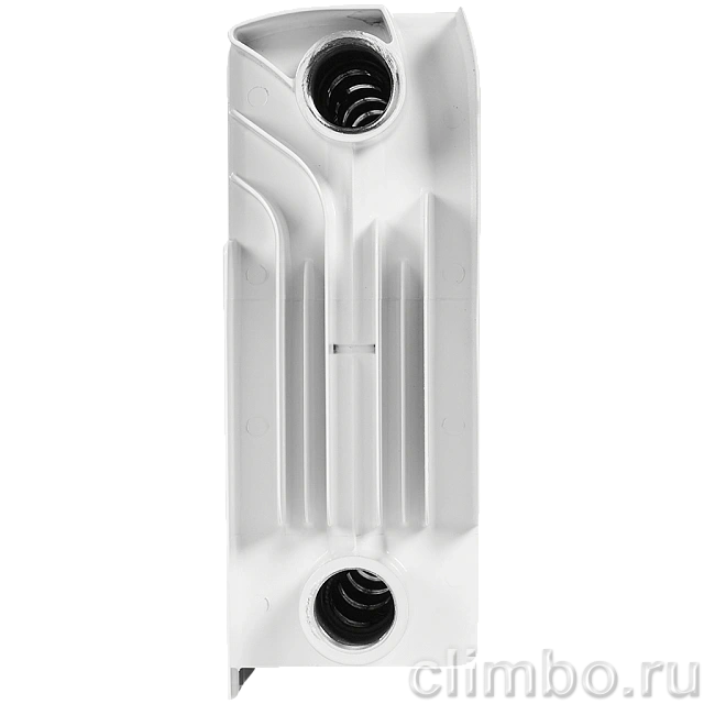 Радиатор биметаллический STOUT TITAN 200 10 секций боковое подключение (белый RAL 9016) — фото, детали конструкции