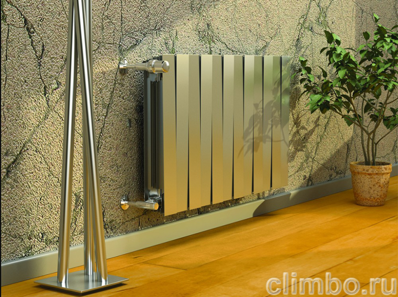 Радиатор Royal Thermo PianoForte 500/Silver Satin - 8 секц. — фото товара