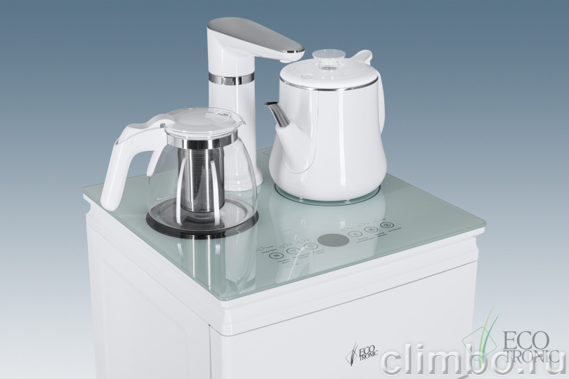 Кулер с чайным столиком Teabar Ecotronic TB61-LNA white — фото товара