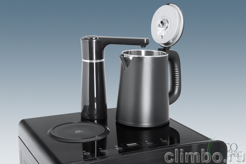 Кулер с чайным столиком Teabar Ecotronic TB18-LE black — фото товара