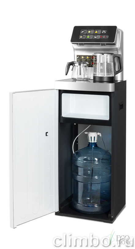 Кулер с чайным столиком Teabar Ecotronic TB15-LNR silver — фото товара