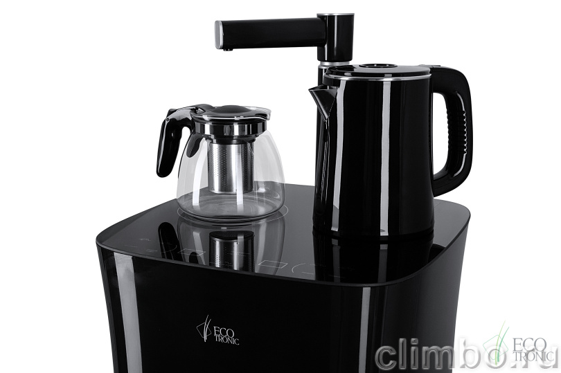 Кулер с чайным столиком Тиабар Ecotronic TB11-LE black — фото товара