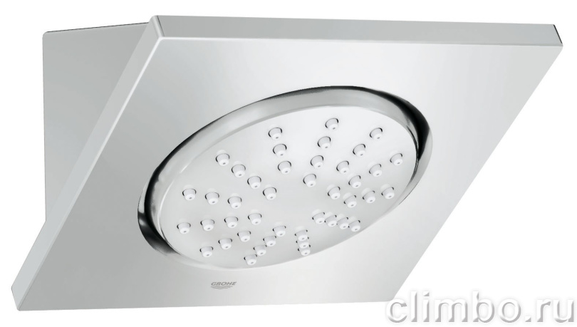 Верхний душ GROHE Rainshower F-series, 1 режим, 127х127 мм, 27253000 — фото товара