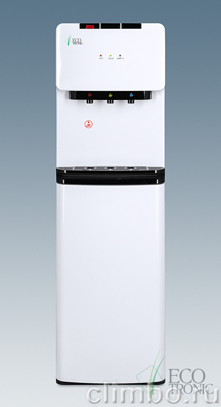 Кулер Ecotronic K41-LXE white-black — фото товара