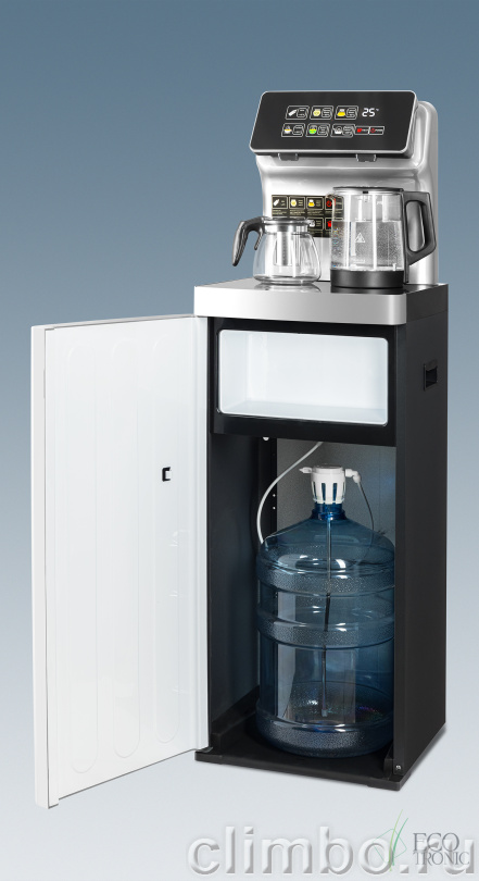 Кулер с чайным столиком Teabar Ecotronic TB15-LNR silver — фото товара