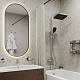 Душевая система с тропическим душем, хром глянцевый, Азур (Azure), Milardo, AZUSB3FM06 — фото, детали конструкции
