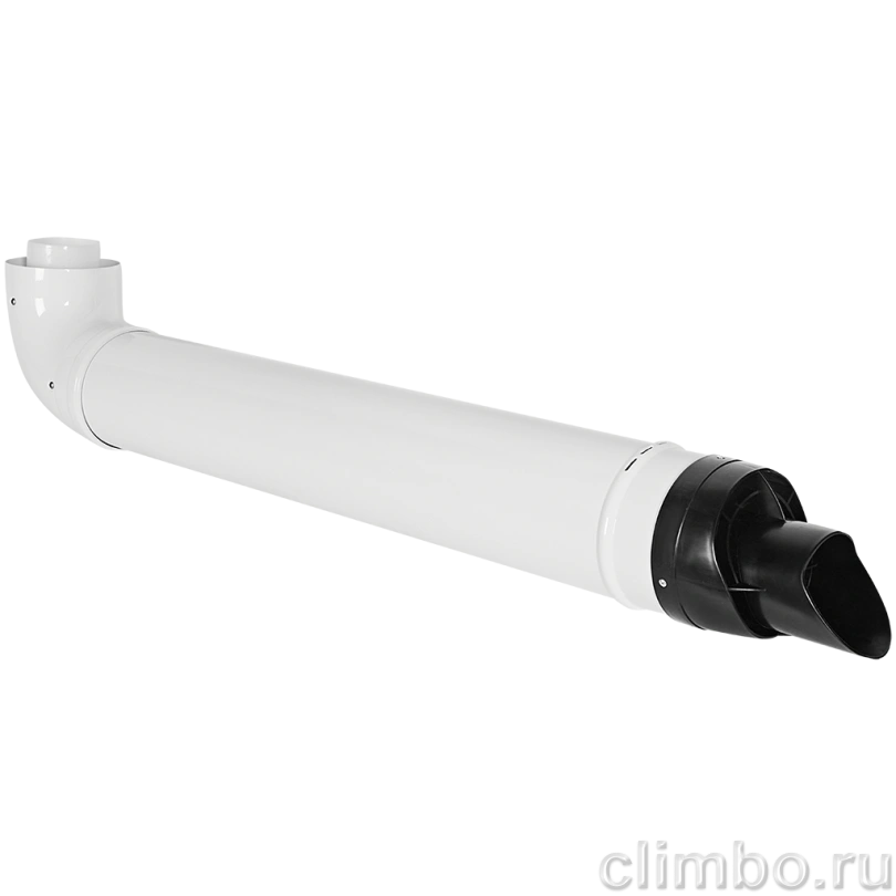 Комплект дымохода конденсационный ROMMER D80/125, L800 — фото, детали конструкции