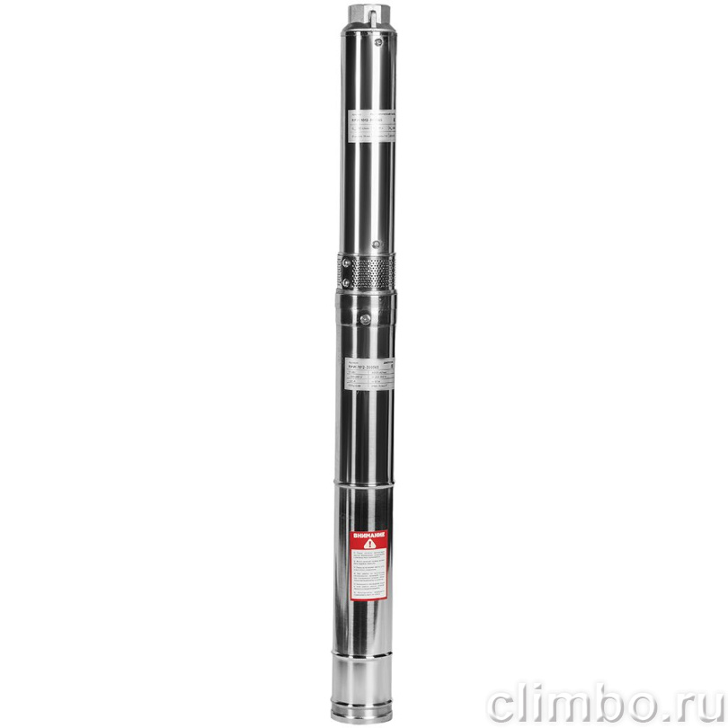 Высокоскоростной скважинный насоc ROMMER RHS 3-65, кабель 50 м (3x1,5 mm2) — фото, детали конструкции
