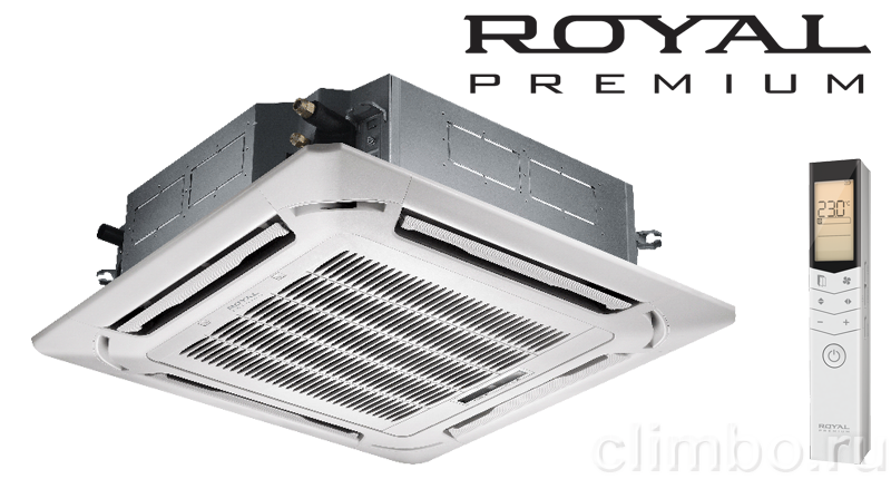 Кассетная сплит-система ROYAL Clima PACR-C26HPN1 — фото товара