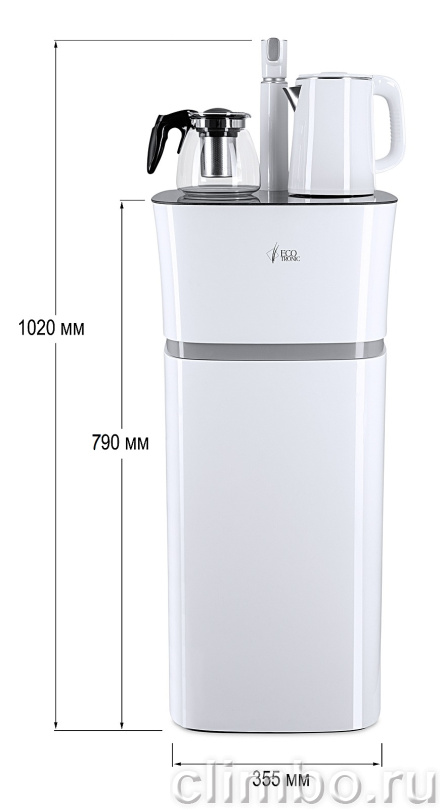 Кулер с чайным столиком Teabar Ecotronic TB11-LE white — фото товара