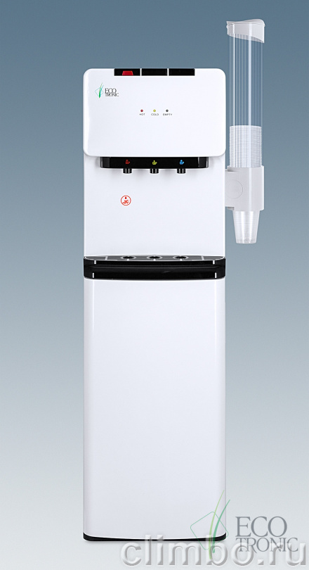 Кулер Ecotronic K41-LXE white-black — фото товара