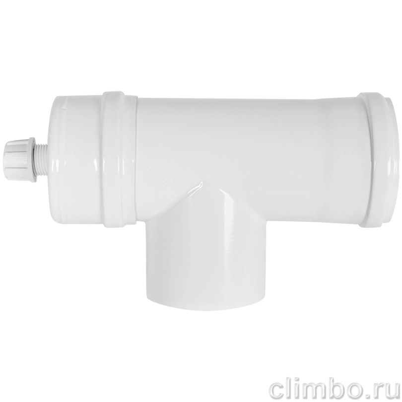 Конденсатоотводчик Т-образный традиционный ROMMER D80 (п-м) (штуцер 1/2) — фото, детали конструкции