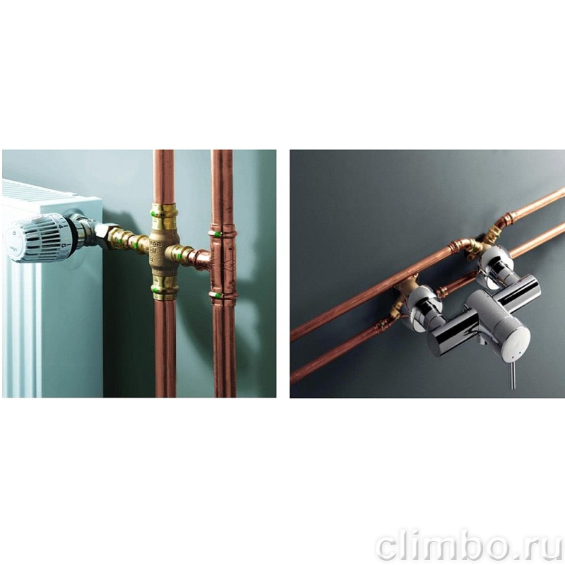 Труба медная неотожженная 28х1мм штанга 5м, Sanco — фото товара