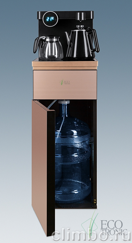 Кулер с чайным столиком Teabar Ecotronic TB12-LNR gold — фото товара