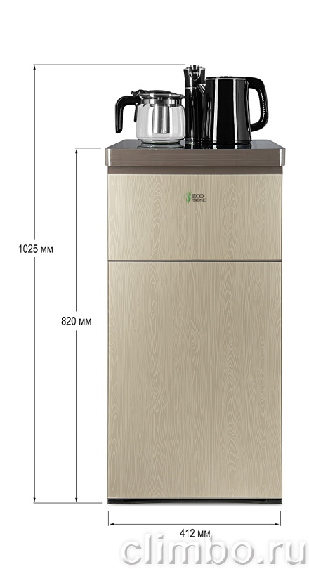 Кулер с чайным столиком Тиабар Ecotronic TB7-LE gold — фото товара