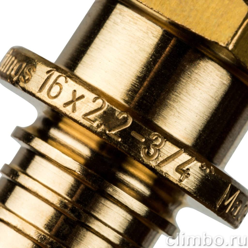 Переходник с наружной резьбой STOUT 16xR 3/4" — фото товара