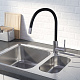 K36SBJBi05 Смеситель для кухни IDDIS, Kitchen 360, черный — фото товара