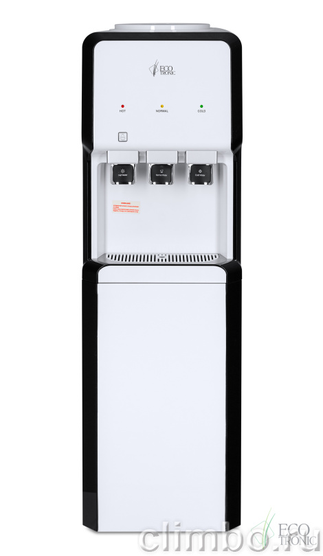 Кулер Ecotronic V33-LCE white-black со шкафчиком — фото товара