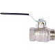 Кран шаровой STOUT SVB стандартнопроходной, ВР/НР, ручка рычаг 1 — фото, детали конструкции