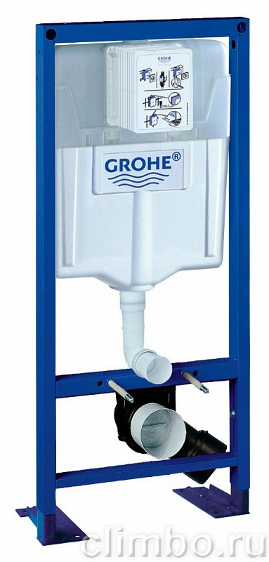 Система инсталляции для унитаза GROHE Rapid SL (1,13 м), 38584001 — фото товара