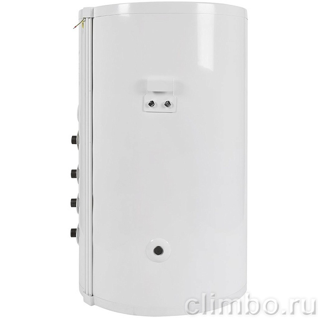 SWH-2210-R00200 STOUT OptiBase бойлер косвенного нагрева настенный 200 л, 40 кВт, с возм. уст. ТЭН, правое подключение — фото, детали конструкции