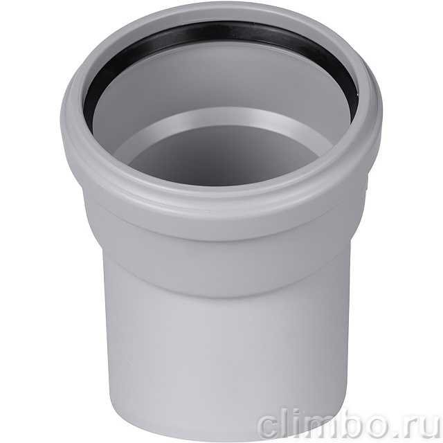 Отвод канализационный бесшумный STOUT D110х30° — фото, детали конструкции