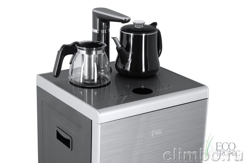 Кулер с чайным столиком Teabar Ecotronic TB60-LNA silver — фото товара