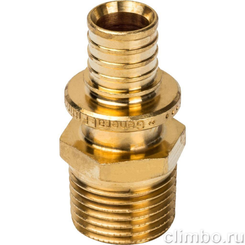 Переходник с наружной резьбой STOUT 16xR 1/2" — фото товара