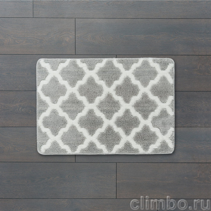 Коврик для ванной комнаты, 50*70 см, микрофибра, B07M570i12, IDDIS — фото товара