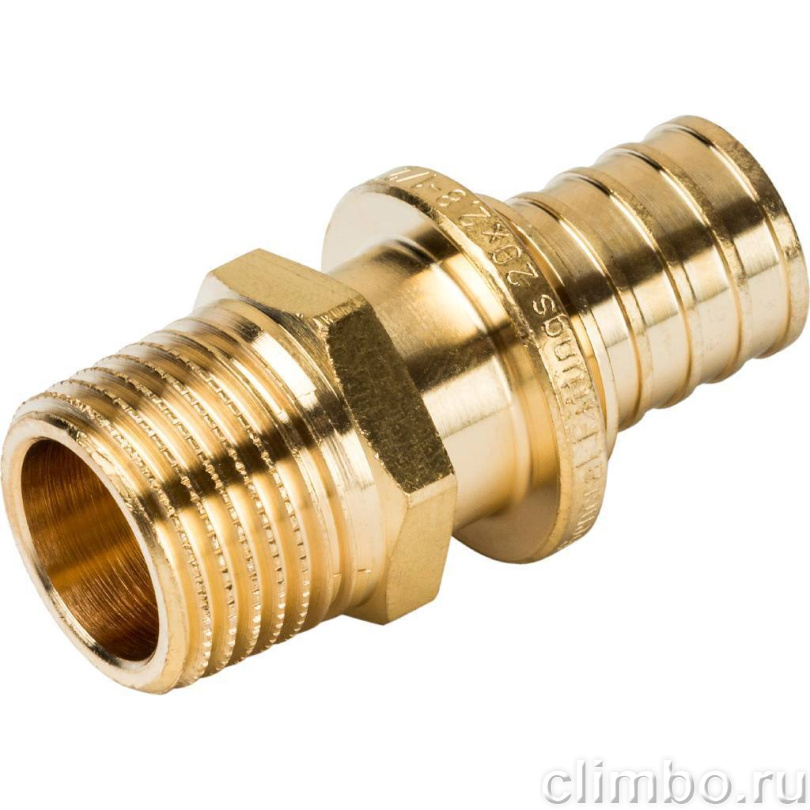 Переходник с наружной резьбой STOUT 20xR 1/2" — фото товара