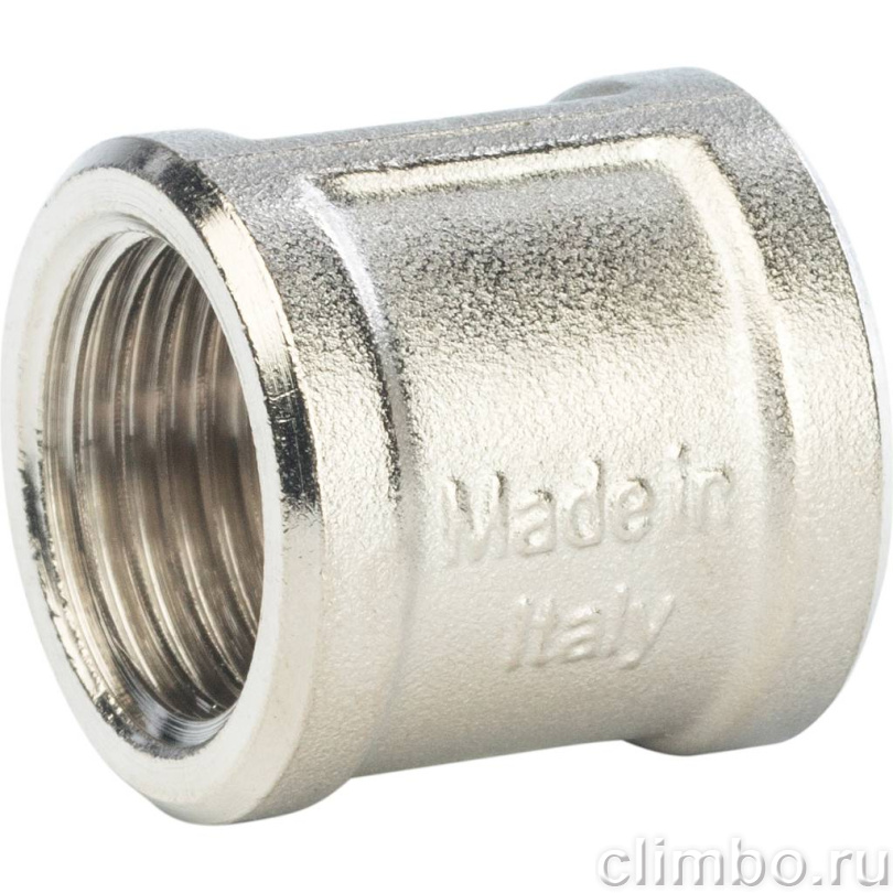 STOUT Муфта ВВ никелированная 1/2 — фото товара