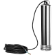 Насос колодезный с электронной регулировкой STOUT кабель 20 м, 230V, Q=90 л/мин, H=45 м — фото, детали конструкции