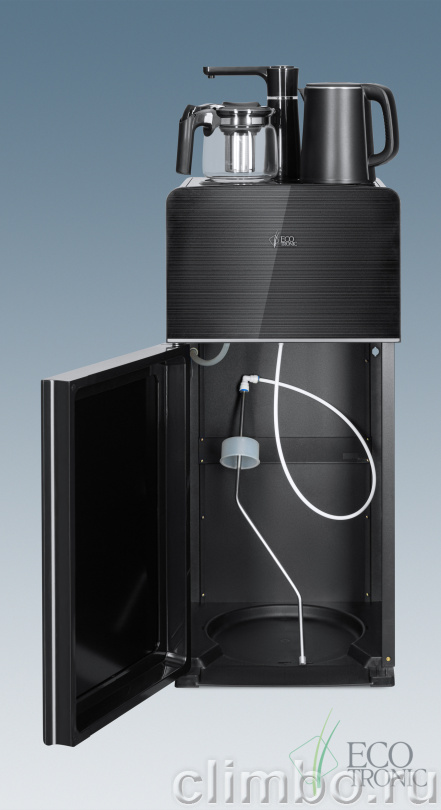 Кулер с чайным столиком Teabar Ecotronic TB18-LE black — фото товара